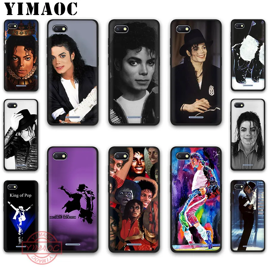 YIMAOC Michael jackson dance Music Soft Silicone Case for Redmi Note 8 7 6 5 K20 Pro Plus 5A Prime 6A 7A 4X S2 Go | Мобильные