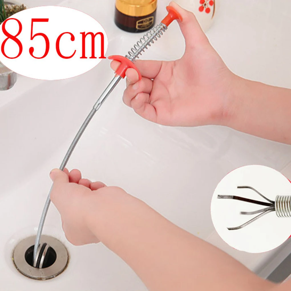 85cm Flexible Sink Claw Pick Up Kitchen Cleaning Tools Pipeline Dredge
