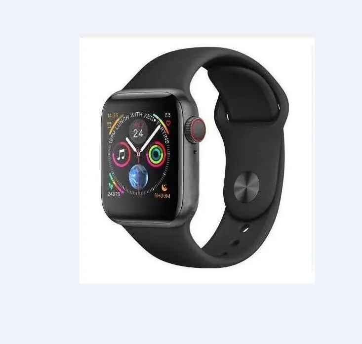 

Bluetooth dial call 44MM IWO 8 New Smart Watch Bluetooth 1:1 Series 4 Wireless Charger Heart Rate Monitor For Apple Android