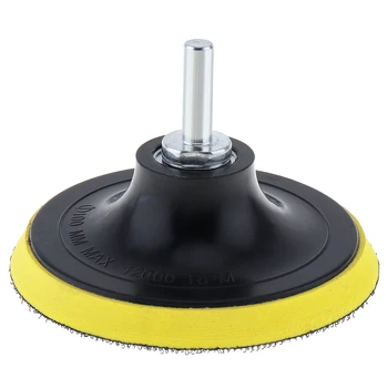 

4 Inch Disc Sandpaper Self-adhesive Abrasive Pad Polishing Abrasive Tools Electric Grinder Accessoriess 8mm Shank Dia