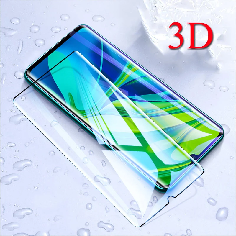 Защитное стекло для Xiaomi Mi Note 10 pro Защитная пленка для экрана note10 10pro xiaomei not10 glas 9h 3D