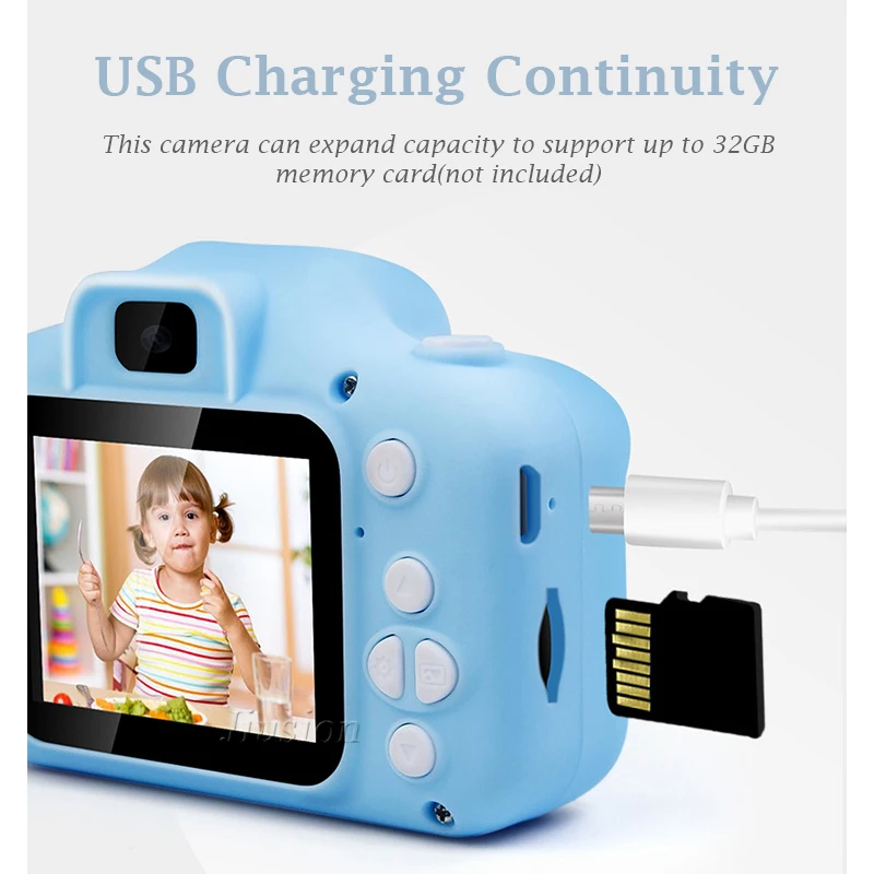 Мини-видеокамера для детей, Camaras Fotograficas Digitales Full HD 1080P игрушки, мультяшная видеокамера для детей, маленькая DV DVR видеокамера