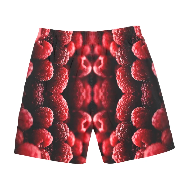 summer new style Fashion shorts food Banana /apple / orange bokeh Print 3d Casual Men Women Shorts Cool Casual shorts