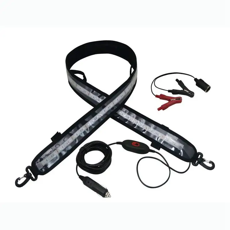 

HLZS-Flexible LED Camping Strip Light 1200mm Daylight Waterproof 12v for Caravan Boat Rv Truck Lamp