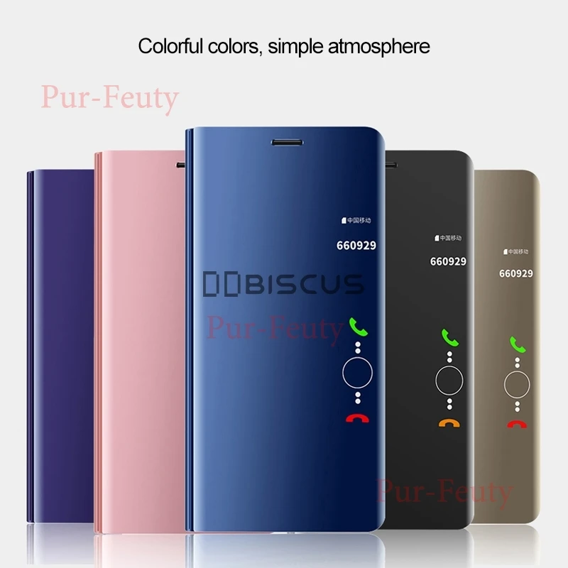 Чехол для samsung Galaxy S10, прозрачный зеркальный флип-чехол для samsung Galaxy S10 Plus S10E A10 A20 A20E A30 A40 S 10 Fundas