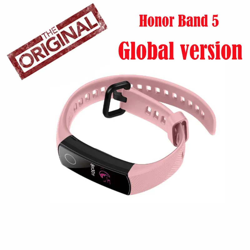 Глобальная версия huawei Honor band 5 smartband AMOLED smartwatch swiming sport trakcer gps кровяное кислородное
