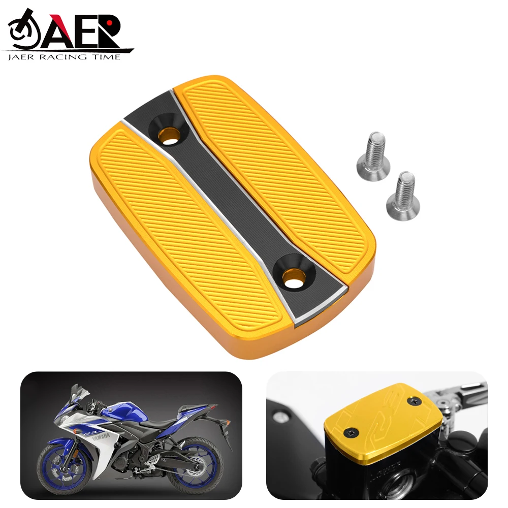 

CNC Front Brake Fluid Reservoir Cover Cap for Yamaha R3 R25 2015-2020