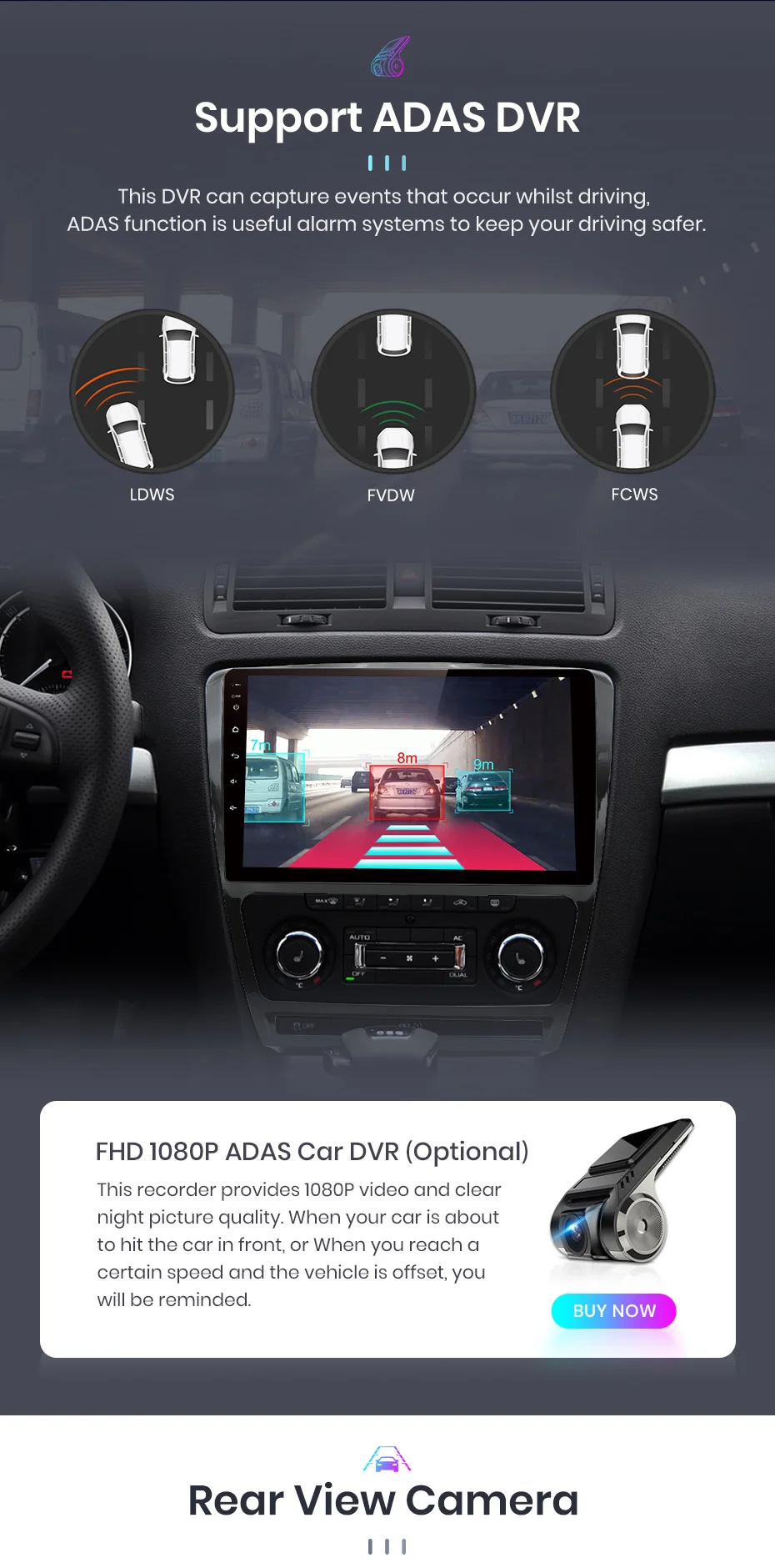 Junsun Car Radio Multimedia Player For SKODA Octavia 2 A5