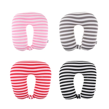 

Soft Particles Neck Pillow, U-Shaped Travel Pillow, Ergonomic for AirPlane Train Car Bus Office Head Rest