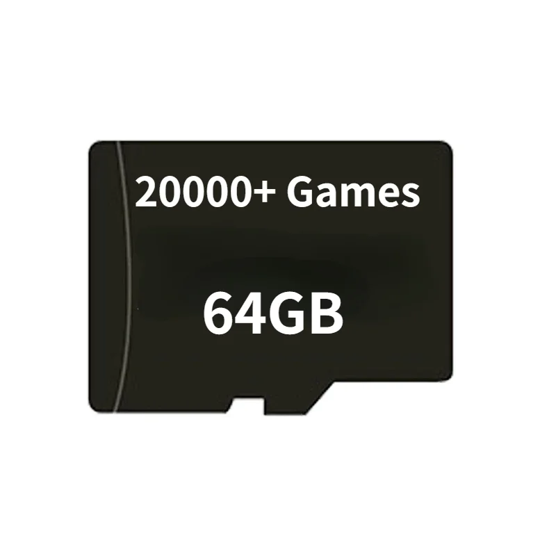 128GB Storage Card For POWKIDDY RGB10 MAX Game Console System Card Install 30000 Games Official Game Card Mini Memory Card 