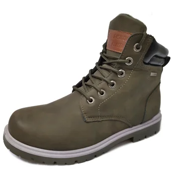 

Fashion Ankle Boots Men Casual Leather Shoes for Men Autumn Non-slip Climbing Boots Man Boot Male Footwear 2020 Fast Delivery