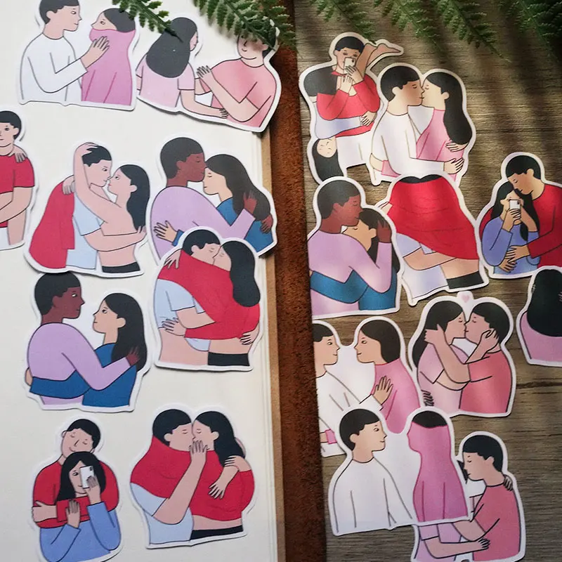 

19pcs Lover hug stickers/Scrapbooking Stickers /Decorative Sticker /DIY Craft Photo Albums