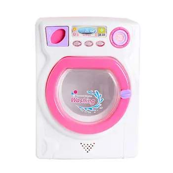 

Mini Simulation Toy Washing Machine Plastics and Electronic Components Dollhouse Furniture Toys Kitchen Toys Intake and Drainage