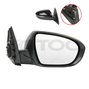 

Scitoo For 11-13 KIA OPTIMA K5/OPTIMA HYBRID RH Side Black Foldaway Power Mirror Auto Replacement Exterior Car Parts