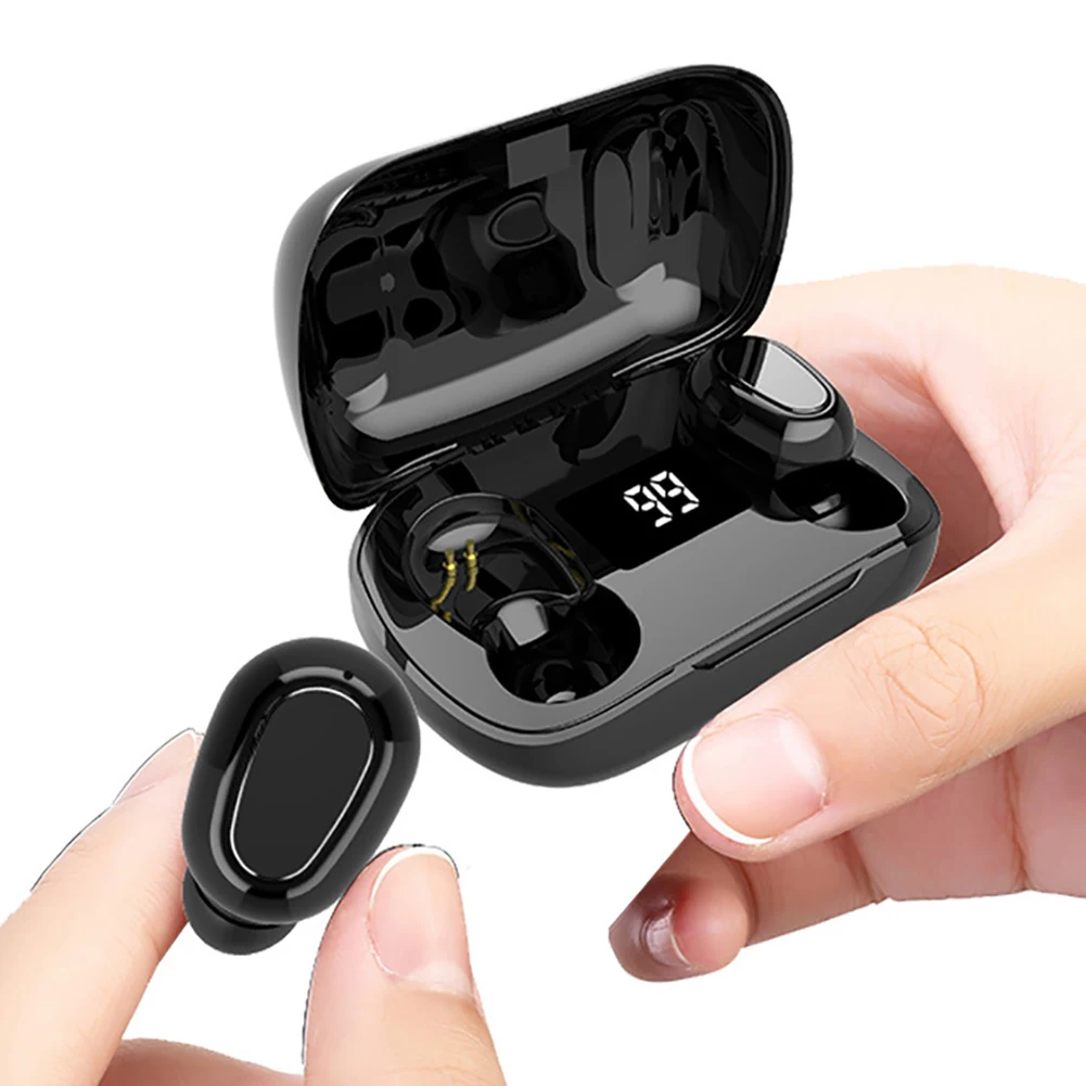 LED Earphones TWS Headset L21 Pro Bluetooth 5.0 Display Earbuds Sports In-ear Wireless Earphone for Huawei Xiaomi | Электроника