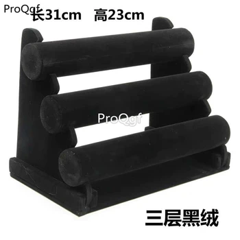 

Prodgf 1Pcs A Set exhibition bracelet display shelf 3 layer style