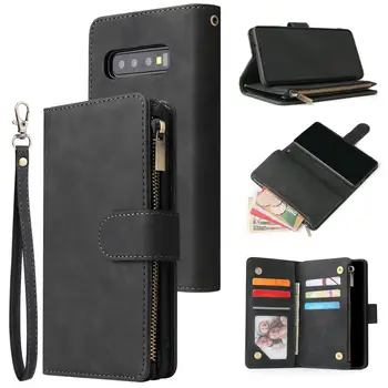 

Luxury Flip Wallet Case for Samsung S20 Ultra 10 9 8 Plus A51 A71 A81 A91 50 A70 A40 Note 10 Lite 9 Pro Stand Cards Holder Coque