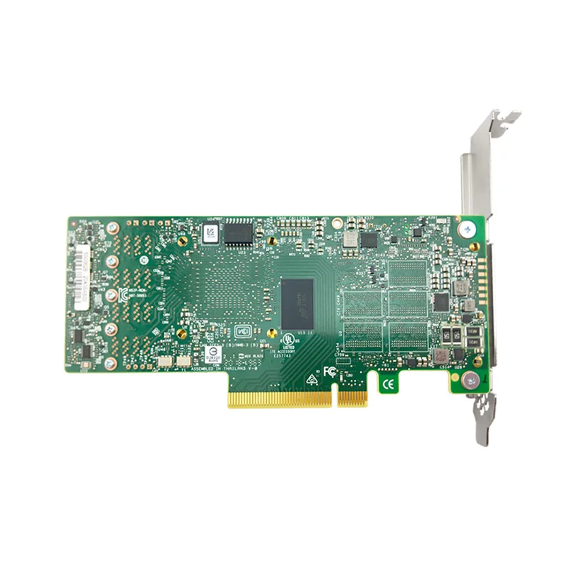 LSI Broadcom MegaRAID 9460 16I три режима SAS/SATA/NVMe 05 50011 00 12 Гбит 16 порт Четыре x4 внутренний SFF8643 PCI