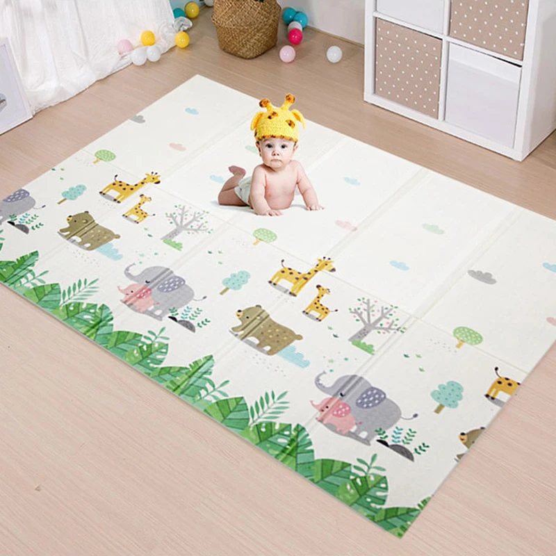 Толстый Складной Коврик для ползания XPE игровой детский коврик игрушки