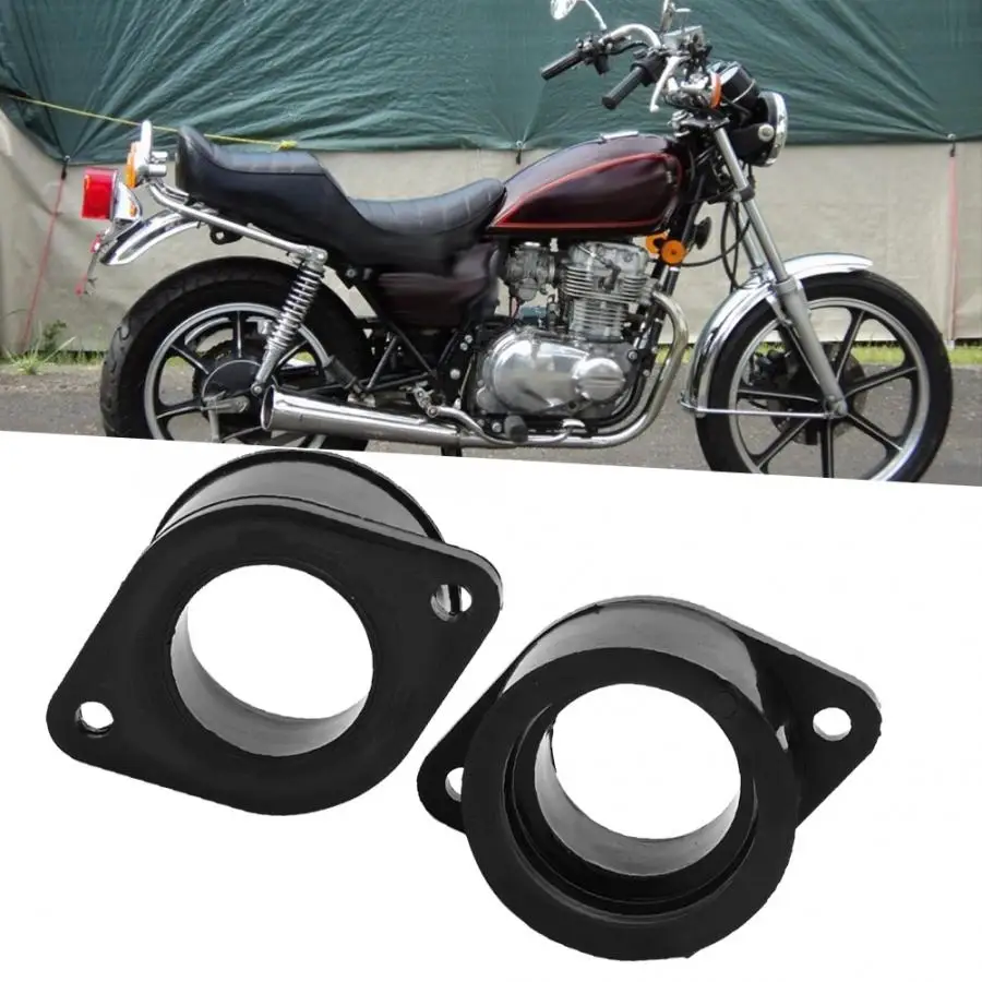 1 пара КАРБЮРАТОР впускной коллектор подходит для Kawasaki 440 LTD KZ440A автомобильный впускной коллектор дроссельной заслонки