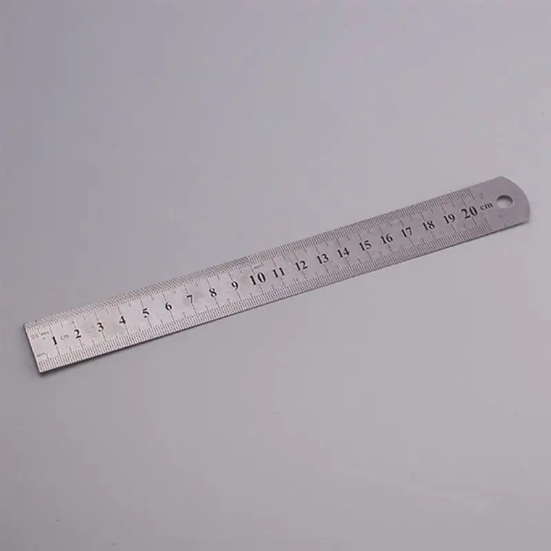 Metal Ruler 3 Pieces Stainless Steel Ruler With Cork Backing Non Slip Straight  Edge Metal Ruler For Office School Work - AliExpress