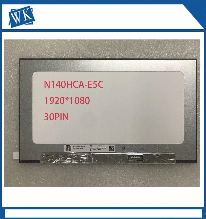 Pinos 1920×1080 Fhd Ips N140hca-e5c Nv140fhm-n4t N4f Nv140fhm-n4f N140hce-g53 N140hca-e5c N140hce-et2 1920*1080 30 Pin 14.0 30