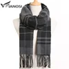 [VIANOSI] 2022 Luxury Design Men Scarf Foulard Plaid Scarves Poncho Casual Winter Scarfs Male Bufandas Hombre ► Photo 1/6