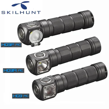 

Skilhunt H03 H03R H03FRC Rechargeable Headlamp Cree XML1200Lm USB Magnetic Charging Calbe HeadLight for Hunting Fishing Camping