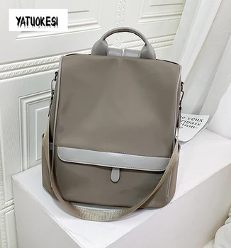 

YATUOKESI 2020 Women Oxford Backpack Fashion Anti-theft School Bag for Teenager Girls High Quality Capacity Travel Bag Mochilas