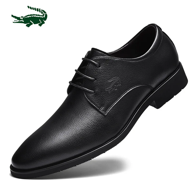 

CARTELO MEN'S Shoes Autumn Korean-style Formal Wear Leather Shoes Men's Genuine Leather Men Soft Surface Business Casual Breatha