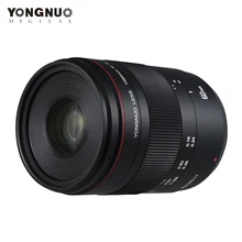 YONGNUO YN60mm ручная фокусировка большая апертура F2 MF 0,234 m макрообъектив для Canon EOS 70D 5D2 5D3 600D DSLR камера для Canon объектив