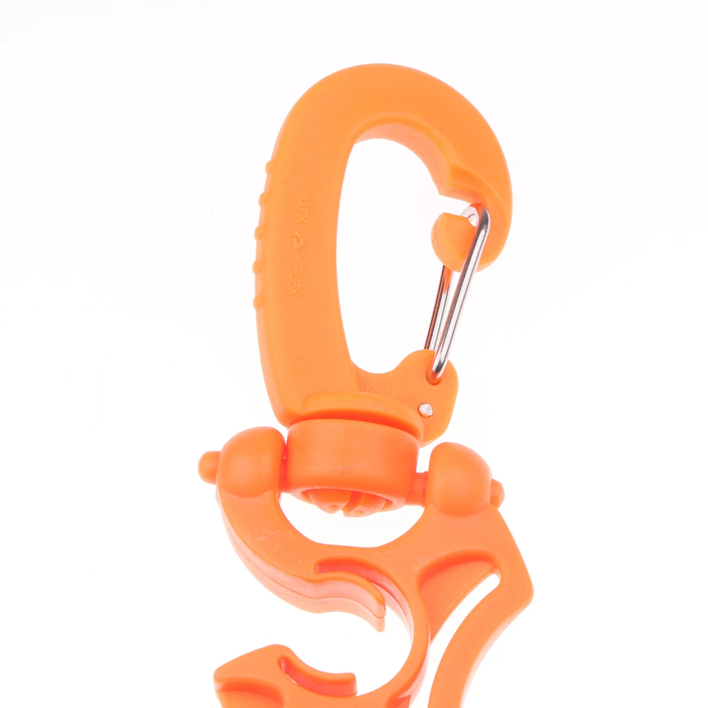 High Visibility Scuba Diving Finger Reel Spool +Dive 2 Hose Regulator Holder Diving Double Hose Holder Diving Finger Spool