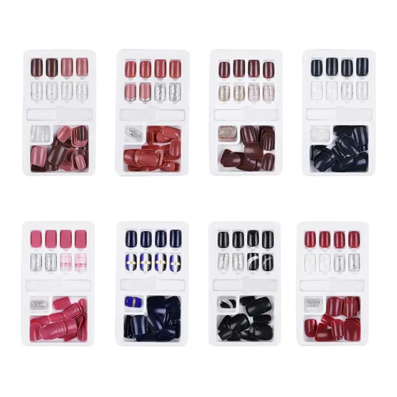 Detachable Charm Nail Art Stickers Hot Selling Durable Delicate Breathable Simple Convenient Manicure Patch Makeup Tools