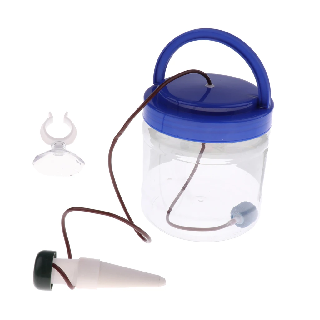 Reptile Drinking Water Dripper Chameleon Lizard Dispenser Terrarium Habitats