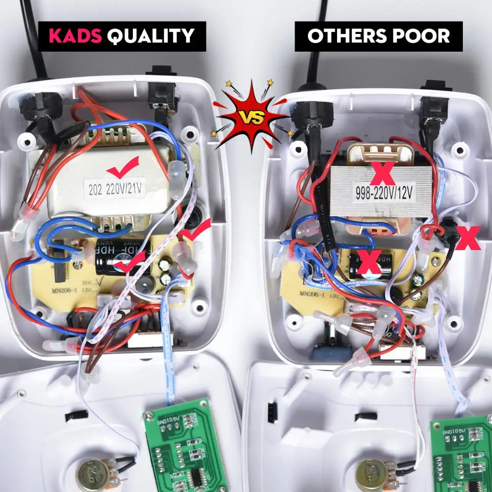 Price KADS Nail Drill Manicure Machine Set for Nail Pedicure Machine Fingernail Drill 40W 35000RPM Electric Equipment Manicure Tools