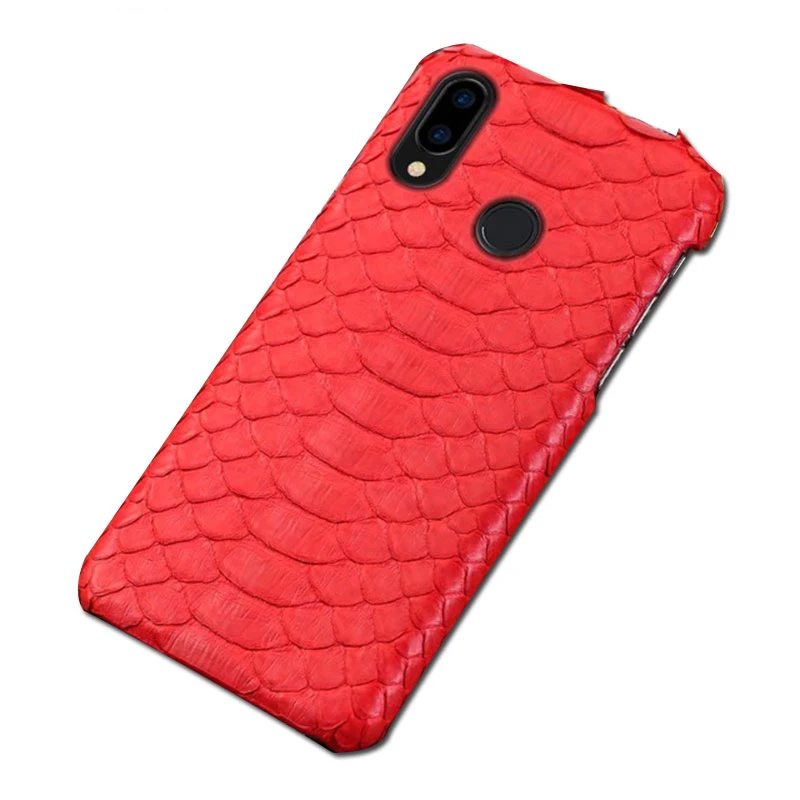 

Python case Genuine Leather Original phone case for Huawei Nova 3 Nova 2s Honor V10 Luxury phone case Etui For huawei p20 lite