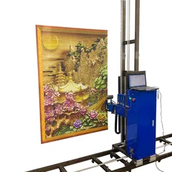 Hot Sale Outdoor 3D UV Printing Machine Price Vertical Wall Printer Printing Painting Machine For Advertising