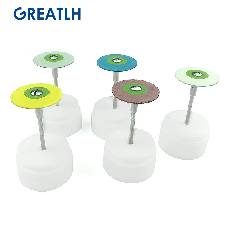 Disco Lucidante Gomma Diamantata Disco Ruota In Gomma Diamantata Per Laboratorio Odontotecnico - Diametro 26mm, Per Zirconi/porcellana Lucidatore Zirconi Porcellana 26mm - Foto 13