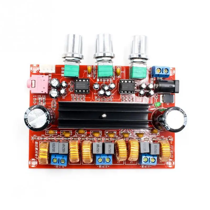 

Amplifier Board XH-M139 50W X 2+100W 3 Channels Digital Stereo Audio Module Professional 2.1 Channel Amplifier Board