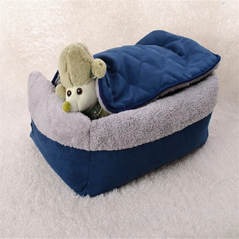 

2020 Pet-Bed House Kennel-Wash Puppy Dog Washable Small Soft Large Cotton Medium Warm