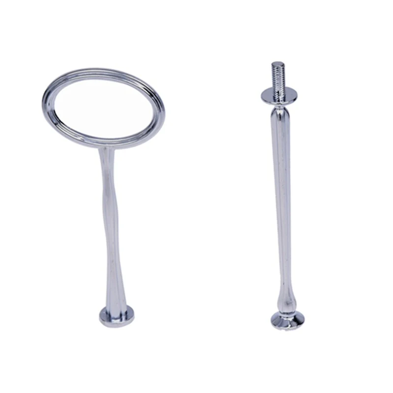 5 Wedding Metal 2 Tier Cake Stand Center Handle Rods Fittings Kit | Дом и сад