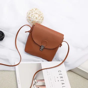 

2020 new handbag female fashion ins super fire retro crossbody bag simple style shoulder bag