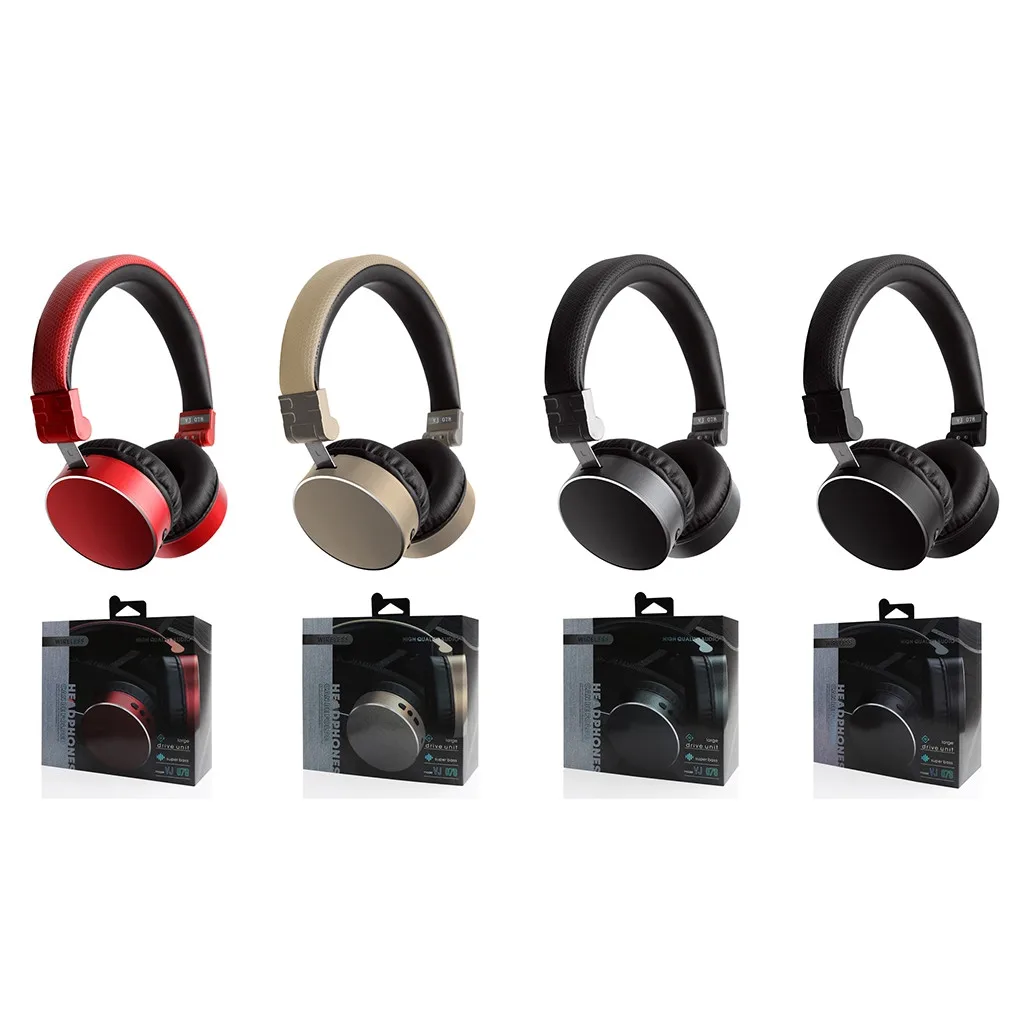 Bluetooth-гарнитура, музыкальные наушники, bluetooth-наушники, стерео Беспроводная гарнитура с микрофоном, TF карта, FM# g4