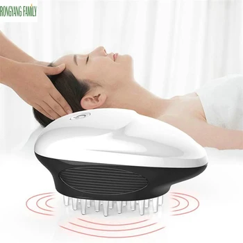 

3D Head Massage Portable Electric Scalp Massager Promote Hair Growth Body Deep Kneading High Frequency Vibration Relax Massager
