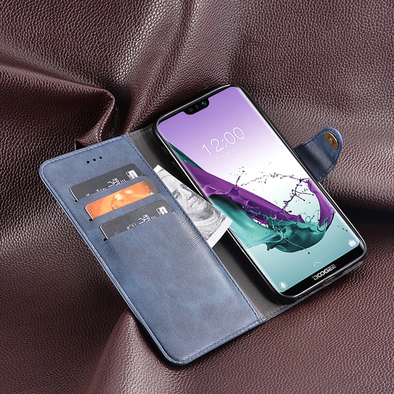 Чехол-Кошелек на Doogee N10, кожаный чехол-книжка, противоударный Магнитный защитный чехол для телефона, Для Doogee N10 Y7, чехол, оболочка, funda