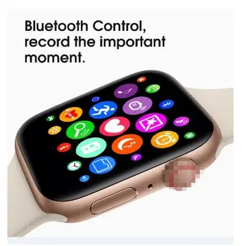 

IWO 8 Plus 1:1 MTK2502C Wireless Charger Bluetooth Smart Watch Update IWO 9 IWO8 Smartwatch 44MM Series 4 for Apple Watch