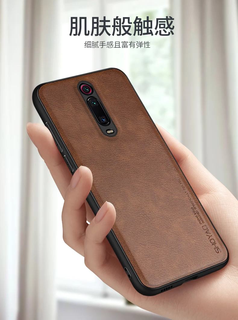 Чехол для xiaomi mi 9 t, кожаный чехол, роскошный, модный, i mi tation, кожаный материал, простой чехол для мобильного телефона, для xiaomi 9 t, чехол, fundas
