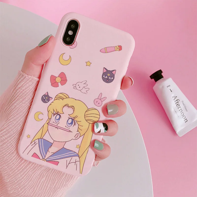 Милый чехол для телефона Sailor Moon для huawei P20 lite mate 20 Pro smart P30 Honor 8x9 7a y9 7c Nova 3 мягкий чехол P9 10 8c Girl Capas