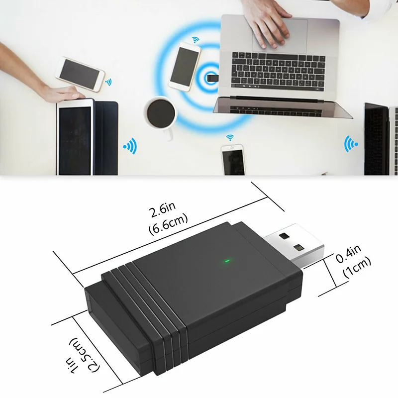 3,0 адаптер диапазон Bluetooth беспроводной WiFi 1200 Мбит/с USB ключ двойной 5,0 встроенная двойная антенна сеть Wifi 3,0 адаптер Wi-Fi adap