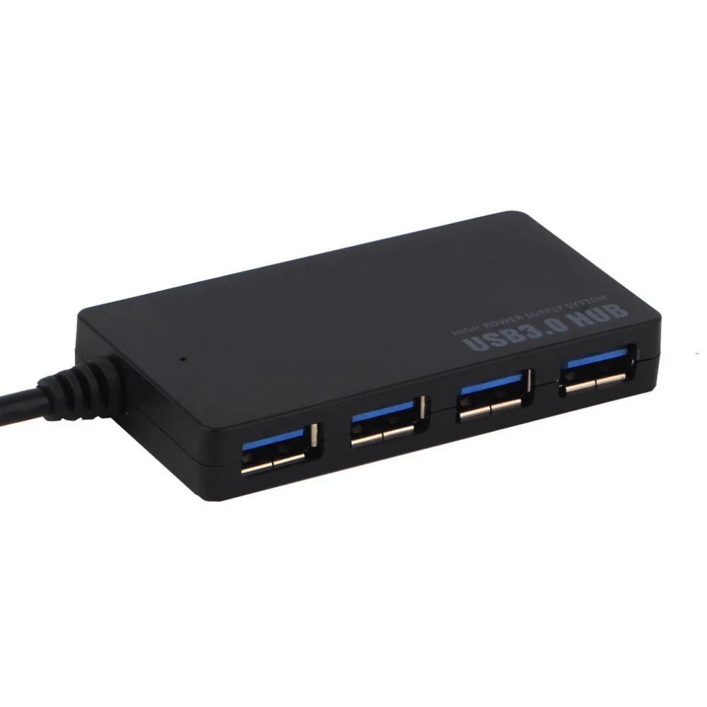 Usb 3,0 концентратор 4-Порты и разъёмы SuperSpeed компактный концентратор адаптер Usb hab для ПК ноутбук Mac Тетрадь для рабочего стола
